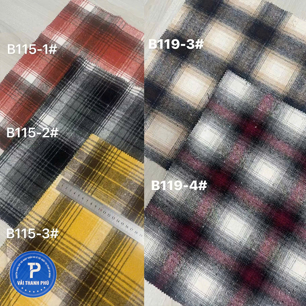 Vải Caro Sọc - B9X-B12X