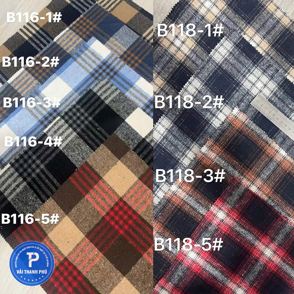 Vải Caro Sọc - B9X-B12X