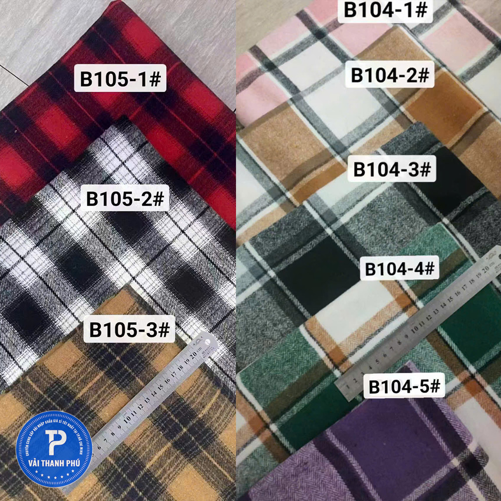 Vải Caro Sọc - B9X-B12X