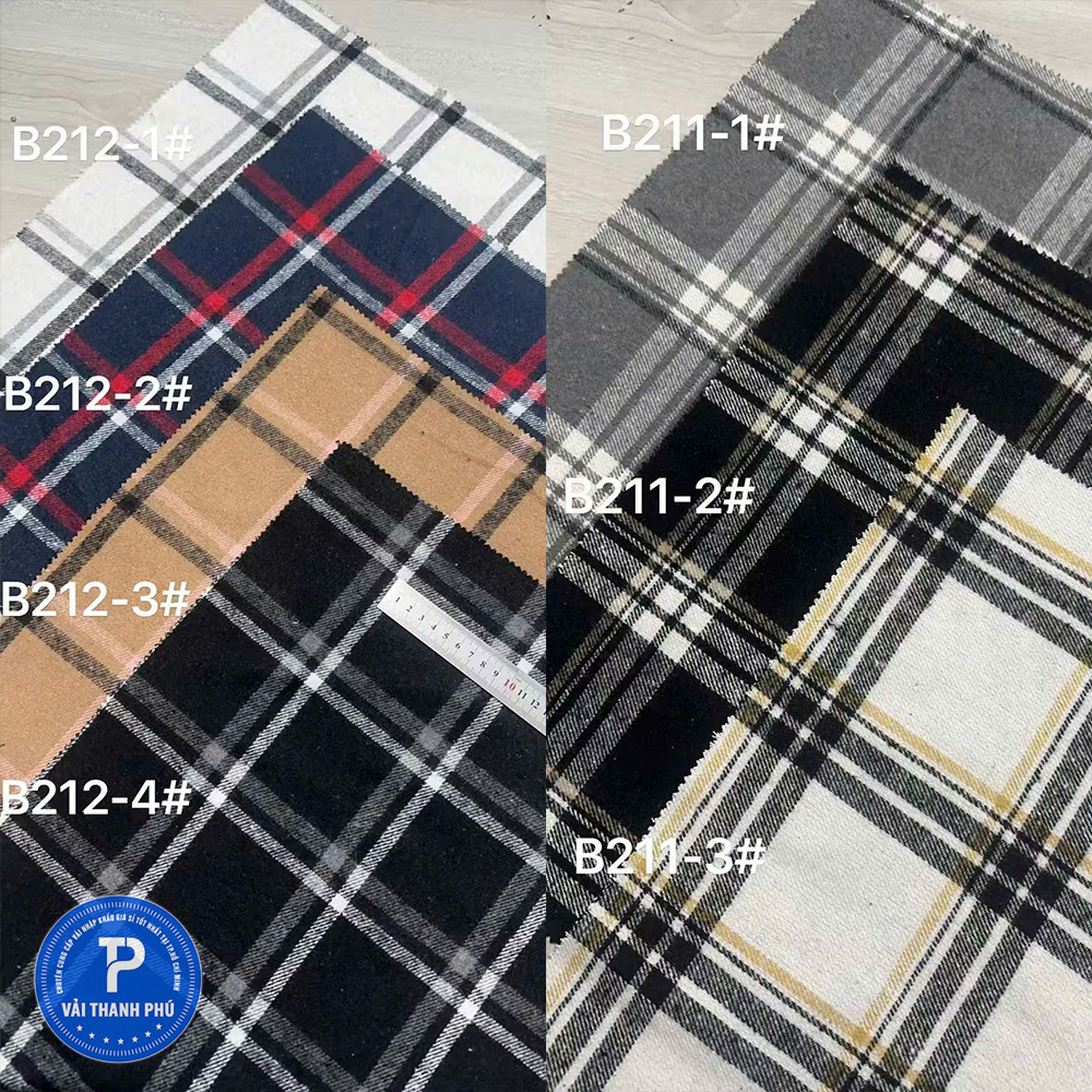 Vải Caro Sọc - 1B20X-B22X