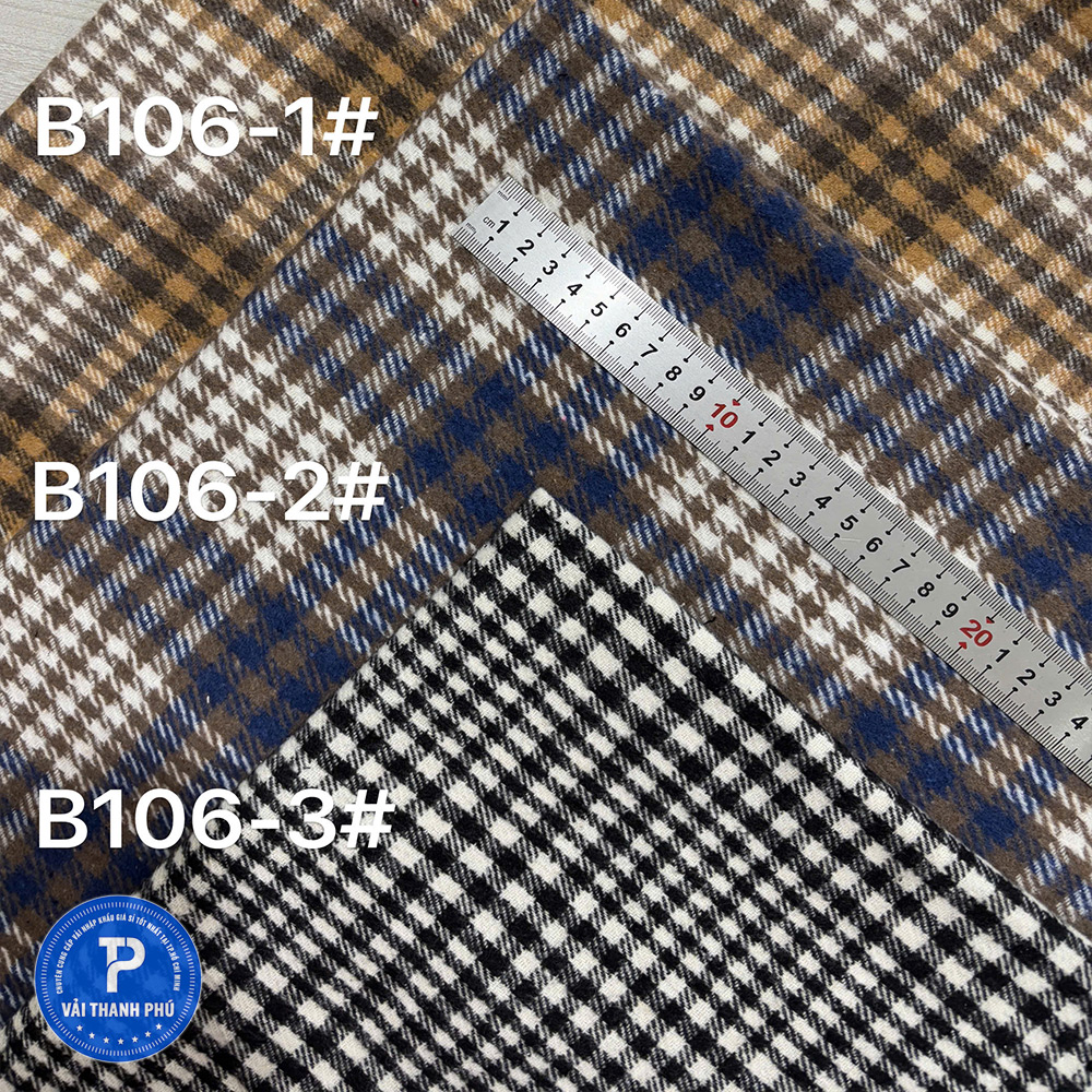 Vải Caro Sọc - B9X-B12X