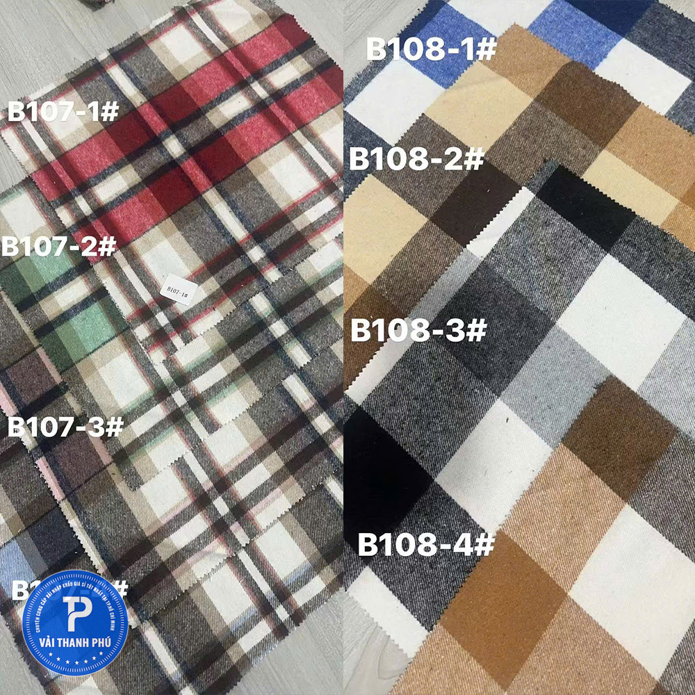 Vải Caro Sọc - B9X-B12X