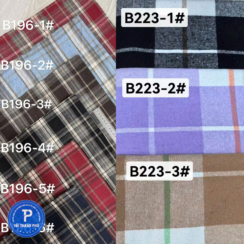 Vải Caro Sọc - B20X-22X