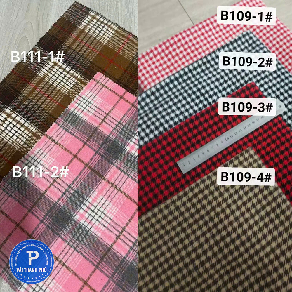 Vải Caro Sọc - B9X-B12X